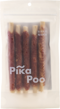 鸡肝泥绕牛皮纤维卷