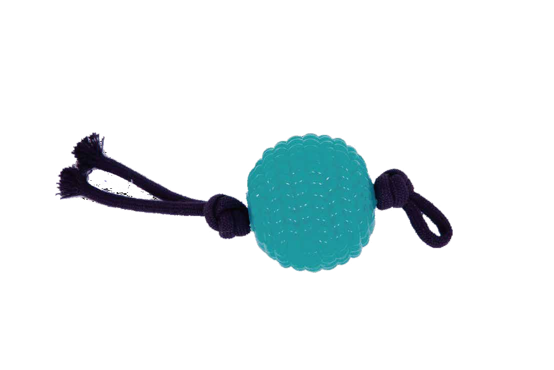 磨牙穿绳球玩具